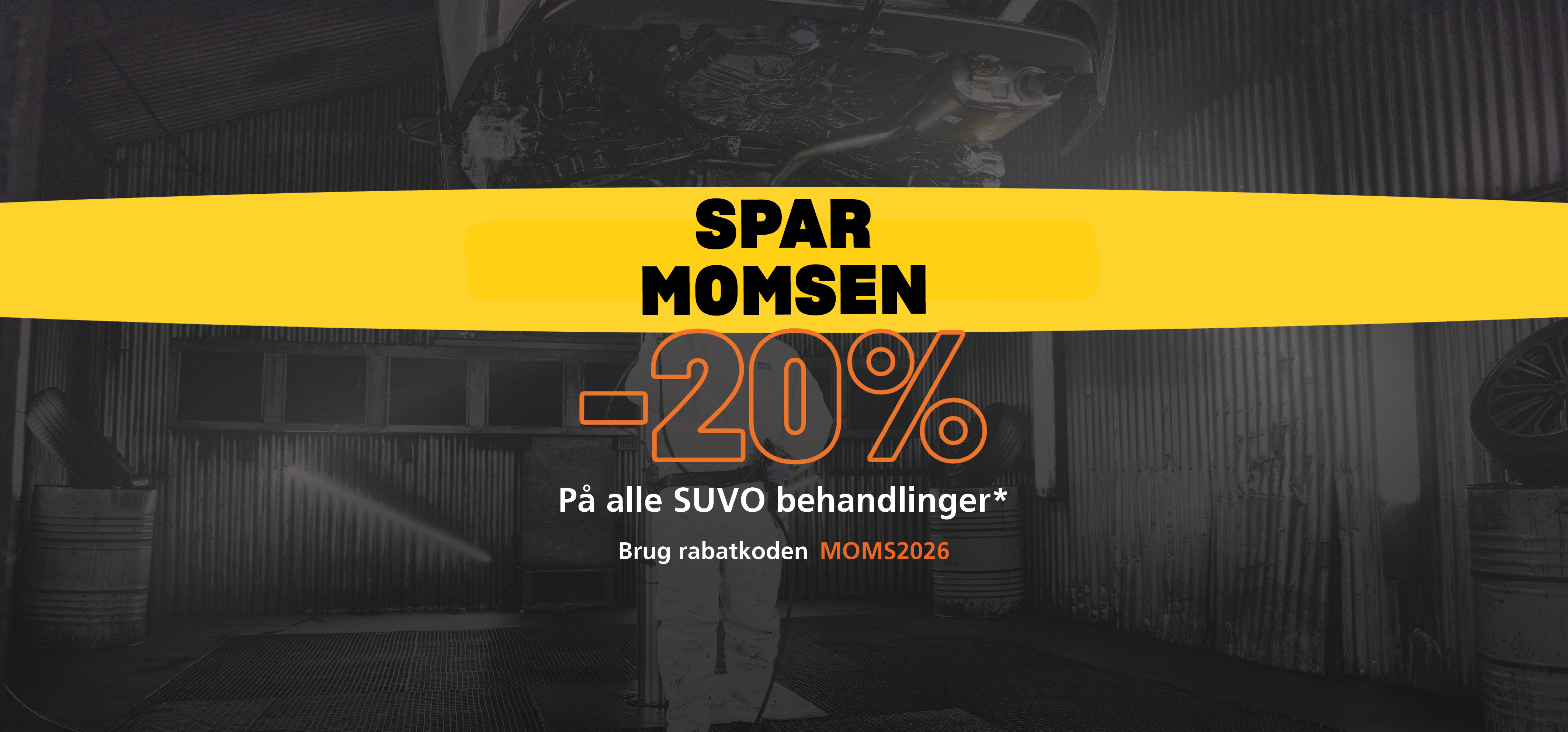 Suvo Robi Spar momsen på rustbeskyttelse | SUVO